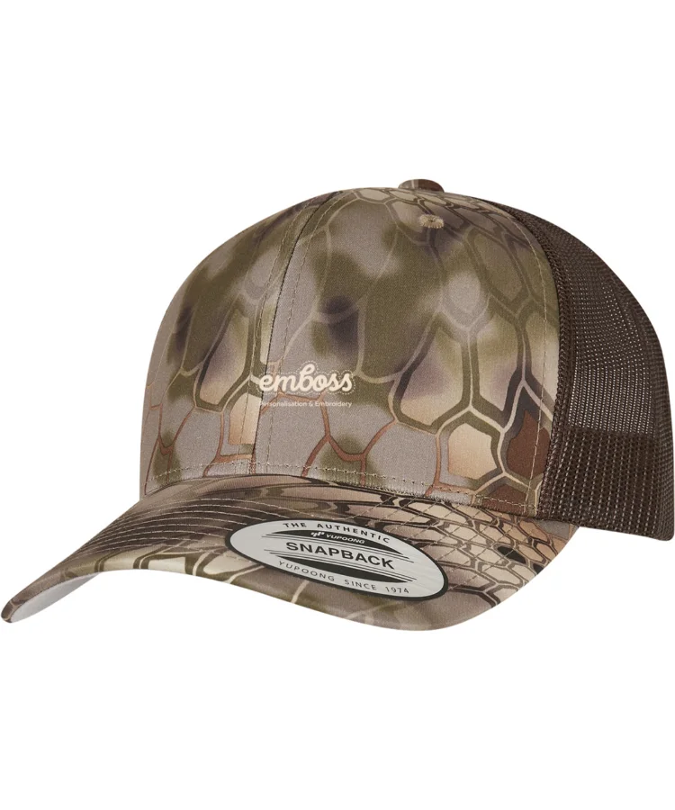 YP Classics® Kryptek® retro trucker cap (6606KR) in Highlander