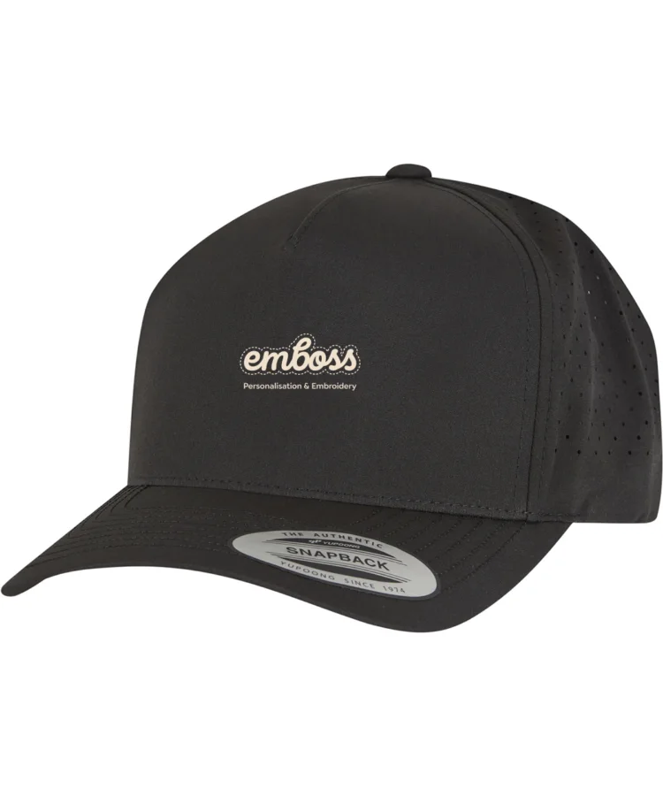 YP Classics® 5-panel snapback (5389AP) in Black